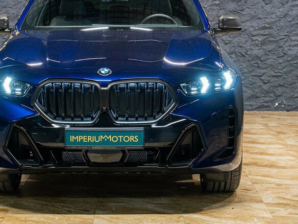 2026 BMW X6 40i III (G06) Рестайлинг, синий, 16590000 рублей - вид 2