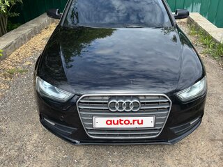 2014 Audi A4 IV (B8) Рестайлинг, чёрный, 1350000 рублей, вид 2
