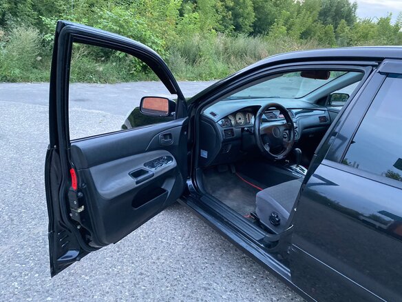 2005 Mitsubishi Lancer IX, чёрный - вид 8