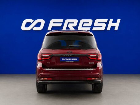 2020 Infiniti QX80 I Рестайлинг 3, красный, 5998888 рублей, вид 4