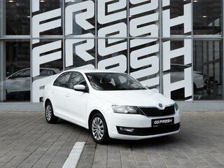 2019 Skoda Rapid I Рестайлинг, белый, 997000 рублей, вид 1