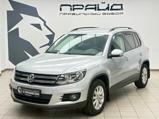 2012 Volkswagen Tiguan I Рестайлинг, серебристый, 1680000 рублей, вид 1