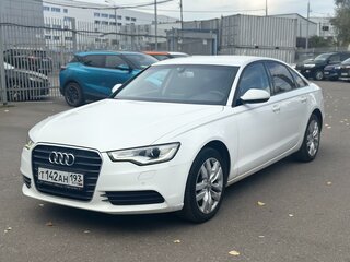 2012 Audi A6 IV (C7), белый, 1349000 рублей, вид 1