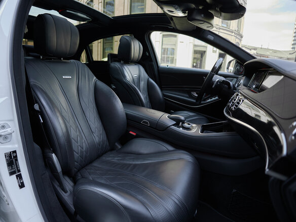 2014 Mercedes-Benz S-Класс AMG 63 AMG Long III (W222, C217), белый - вид 30
