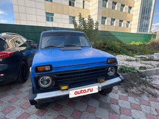 1985 Lada (ВАЗ) 2121 (4x4) I, синий, 120000 рублей, вид 2