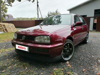 1995 Volkswagen Golf III, красный, 490000 рублей, вид 1