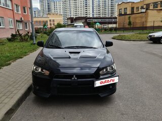 2007 Mitsubishi Lancer X, чёрный, 670000 рублей, вид 1