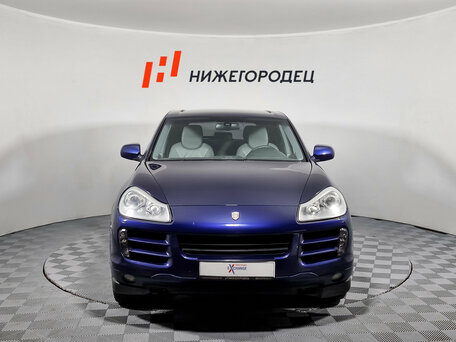 2009 Porsche Cayenne Diesel I Рестайлинг (957), синий, 1401000 рублей, вид 2