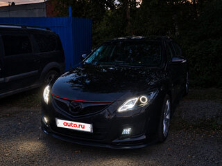 2008 Mazda 6 II (GH), чёрный, 850000 рублей, вид 5
