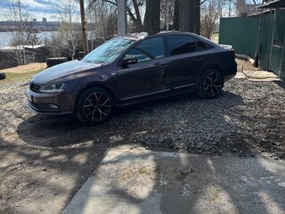 2018 Volkswagen Jetta VI Рестайлинг, коричневый, 1600000 рублей, вид 4