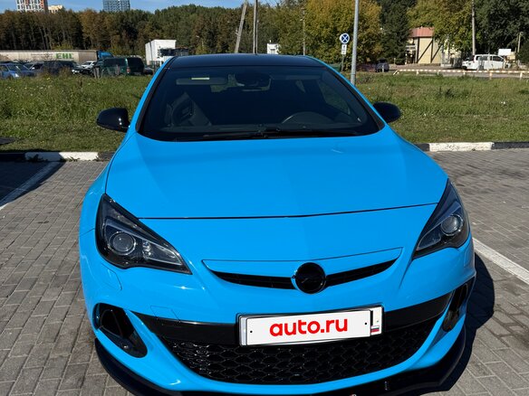 2012 Opel Astra OPC J, синий, 1800000 рублей - вид 18