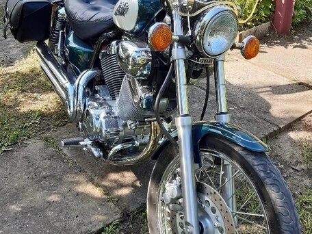 2003 Yamaha XV535 Virago, зелёный, 350000 рублей, вид 1