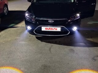 2010 Ford Focus II Рестайлинг, чёрный, 620000 рублей, вид 2