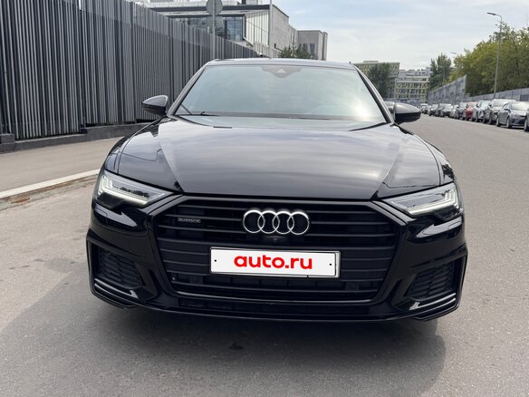 2021 Audi A6 45 TFSI V (C8), чёрный - вид 3