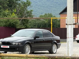 2002 BMW 5 серии 525i IV (E39) Рестайлинг, чёрный, 1300000 рублей, вид 4