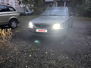 2007 Hyundai Accent ТагАЗ II, бежевый, 290000 рублей, вид 2