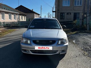 2007 Hyundai Accent ТагАЗ II, серебристый, 300000 рублей, вид 1