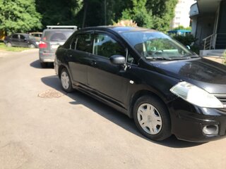 2012 Nissan Tiida I Рестайлинг, чёрный, 255000 рублей, вид 2