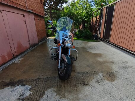 2009 Kawasaki VN1700 Vulcan, зелёный, 740000 рублей, вид 3
