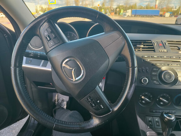 2012 Mazda 3 II (BL) Рестайлинг, серый - вид 12