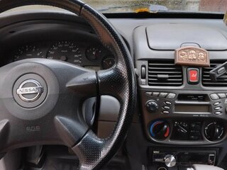2001 Nissan Almera II (N16), чёрный, 250000 рублей, вид 4
