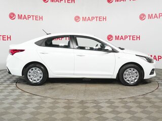 2019 Hyundai Solaris II, белый, 1399000 рублей, вид 4