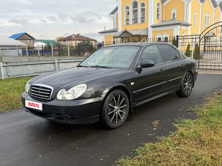 2004 Hyundai Sonata IV (EF) Рестайлинг, чёрный, 245000 рублей, вид 1