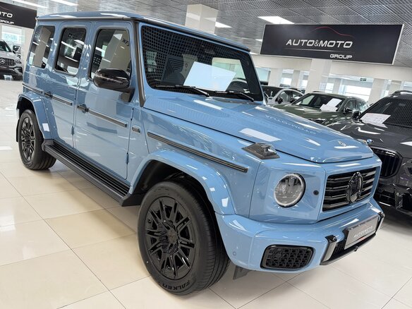 2026 Mercedes-Benz G-Класс 450 d III (W465) Рестайлинг, голубой