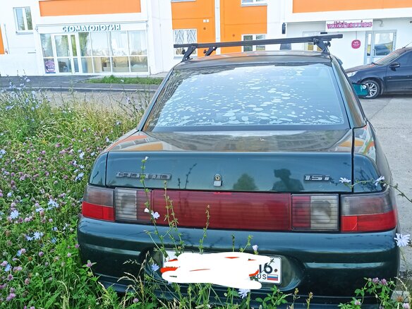 2002 Lada (ВАЗ) 2110, зелёный, 70000 рублей - вид 2