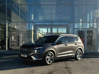 2022 Hyundai Santa Fe IV Рестайлинг, серый, 3800000 рублей, вид 3