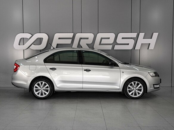 2016 Skoda Rapid I, серебристый, 1129000 рублей - вид 4