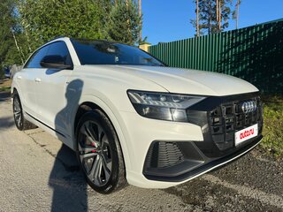 2019 Audi Q8 50 TDI I (4M), белый, 5950000 рублей, вид 4