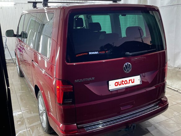2019 Volkswagen Multivan T6 Рестайлинг, красный, 5250000 рублей - вид 7