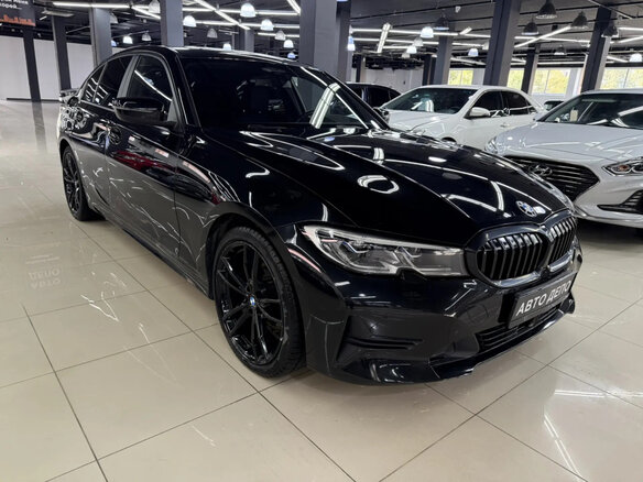 2019 BMW 3 серии 320d xDrive VII (G2x), чёрный - вид 2
