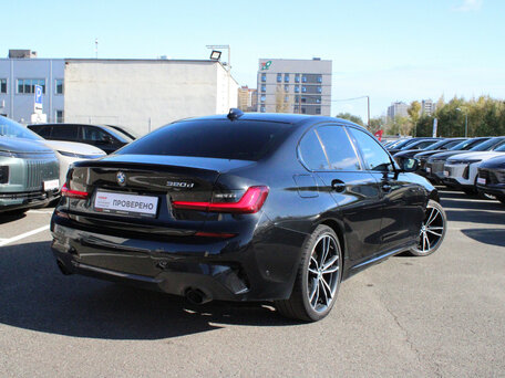 2021 BMW 3 серии 320d xDrive VII (G2x), чёрный, 3999000 рублей, вид 4