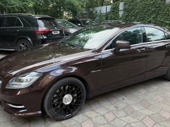 2012 Mercedes-Benz CLS 500 II (C218), коричневый, 3200000 рублей - вид 3