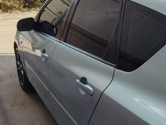 2006 Mazda 3 I (BK) Рестайлинг, голубой - вид 6