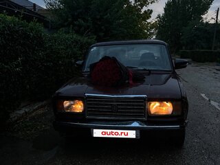 2005 Lada (ВАЗ) 2107, красный, 110000 рублей, вид 1