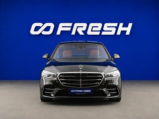 2020 Mercedes-Benz S-Класс 350 d Long 4MATIC VII (W223), чёрный, 9299077 рублей, вид 3