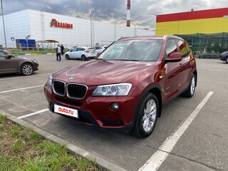 2012 BMW X3 20d xDrive II (F25), красный, 1780000 рублей, вид 1