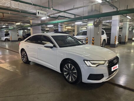 2020 Audi A6 45 TFSI V (C8), белый, 3800000 рублей, вид 2