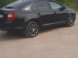 2017 Skoda Rapid I Рестайлинг, чёрный, 800000 рублей, вид 1