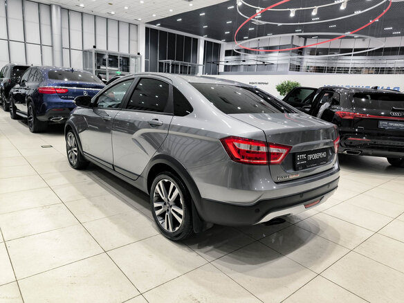 2018 Lada (ВАЗ) Vesta Cross I, серый, 820000 рублей - вид 6