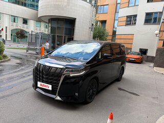 2021 Toyota Alphard III Рестайлинг, чёрный, 4900000 рублей, вид 1