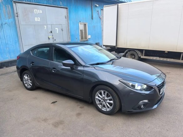 2014 Mazda 3 III (BM), серый, 1100000 рублей - вид 3