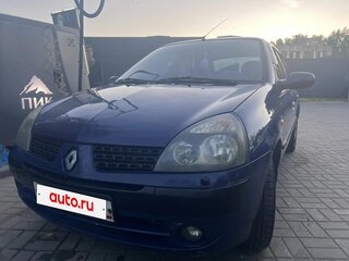 2002 Renault Symbol I, синий, 310000 рублей, вид 2