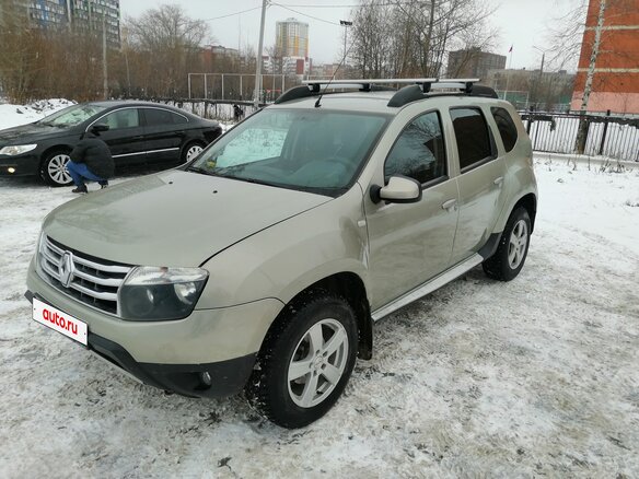 2013 Renault Duster I, бежевый, 750000 рублей