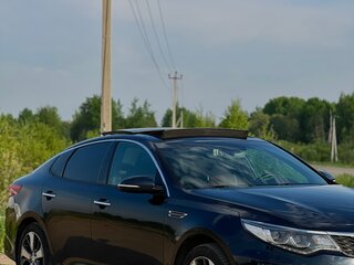 2018 Kia Optima IV Рестайлинг, синий, 2400000 рублей, вид 1