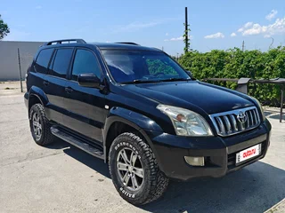 2008 Toyota Land Cruiser Prado 5-speed 120 Series Рестайлинг, чёрный, 1800000 рублей, вид 3