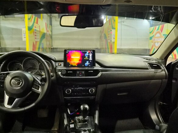 2015 Mazda 6 III (GJ) Рестайлинг, чёрный, 1440000 рублей - вид 9